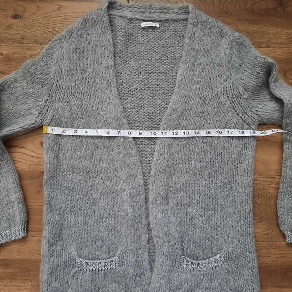 Mohair Blend Open Front Cardigan - Picture 13 of 16